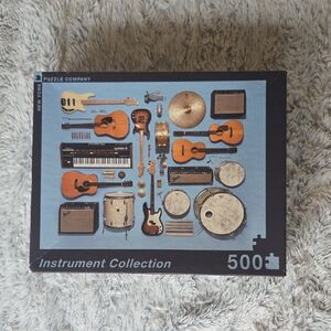 New York Puzzle Company Instrument Collection 500-Piece Puzzle